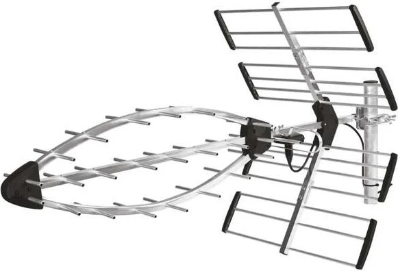 EMOS Außenantenne EM-P129 - PROFI - 0-200 km - DVB-T2 - LTE/4G/5G Filter
