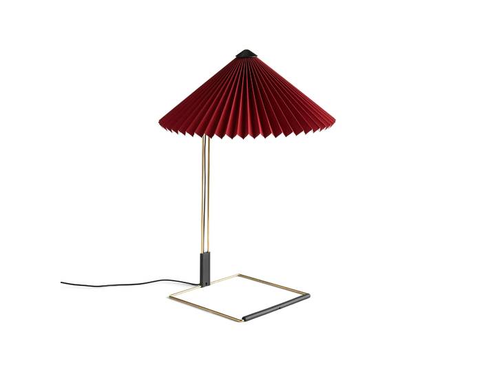 HAY Lampe de table Matin table Ø38 cm Oxide red shade