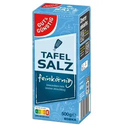 Gut & Günstig Tafelsalz 500g