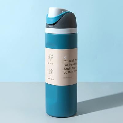 Multicon Wholesale Hub Stainless Steel Insulated Sports Cup, Portable Water Bottle, Best Selling Large Capacity Handheld Cup blue 32oz