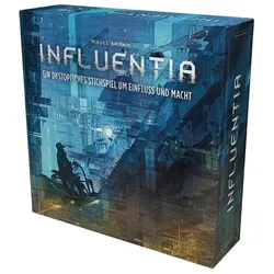 Asmodée LUND0007 - Influentia - Kartenspiel 3-4 Spieler, ab 10 Jahren (DE-Ausgabe) (Deutsch, 3 - 4 Spieler)