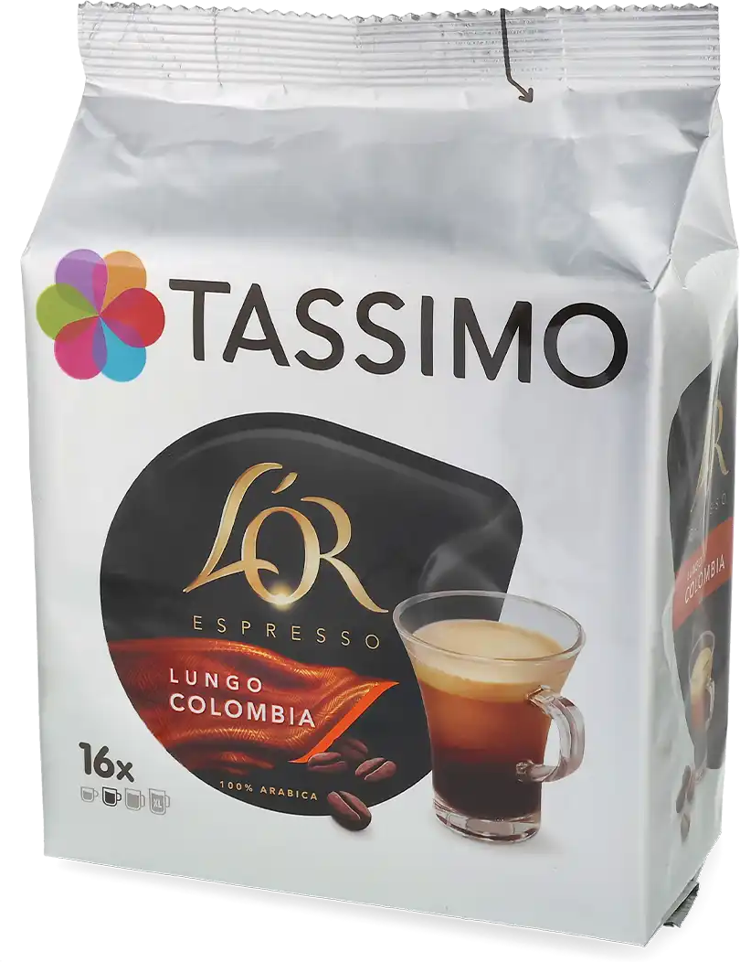 L'OR   Lungo Colombia - 16 capsules voor Tassimo