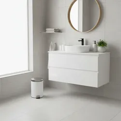 BADfabrik24 Edition One Kosmetikeimer Messina weiß, 3L