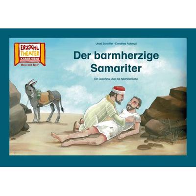 Der barmherzige Samariter / Kamishibai Bildkarten, Nonbook von Dorothea Ackroyd,Ursel Scheffler, Hase und Igel Verlag