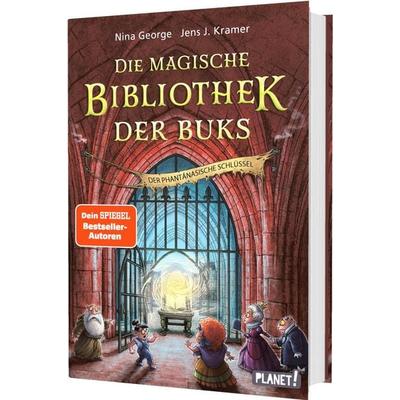 Die magische Bibliothek der Buks 3: Der Phantánasische Schlüssel, Gebundene Ausgabe von Nina George,Jens J. Kramer, Planet! in der