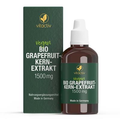 BIO Grapefruit-Kern-Extrakt 1500 mg Tropfen 100 ml