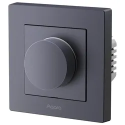 Aqara Dimmer Switch H2 EU, Zigbee Thread, Dimmung 1-100 Prozent, Leistungsüberwachung, 230V, Grau