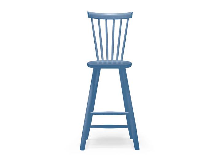 Stolab Lilla Åland Kinderstuhl Birke 52cm Dämmerungsblau