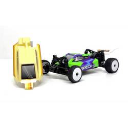 Hobby Plus 1:24 2WD Buggy Speck-B RTR (Green & Creme) Limited Edition Creme, Grün Brushed 1:24 RC Einsteiger Modellauto Elektro Buggy Heckantrieb (2WD) RtR 2,4 HBP2410250-C1-Set