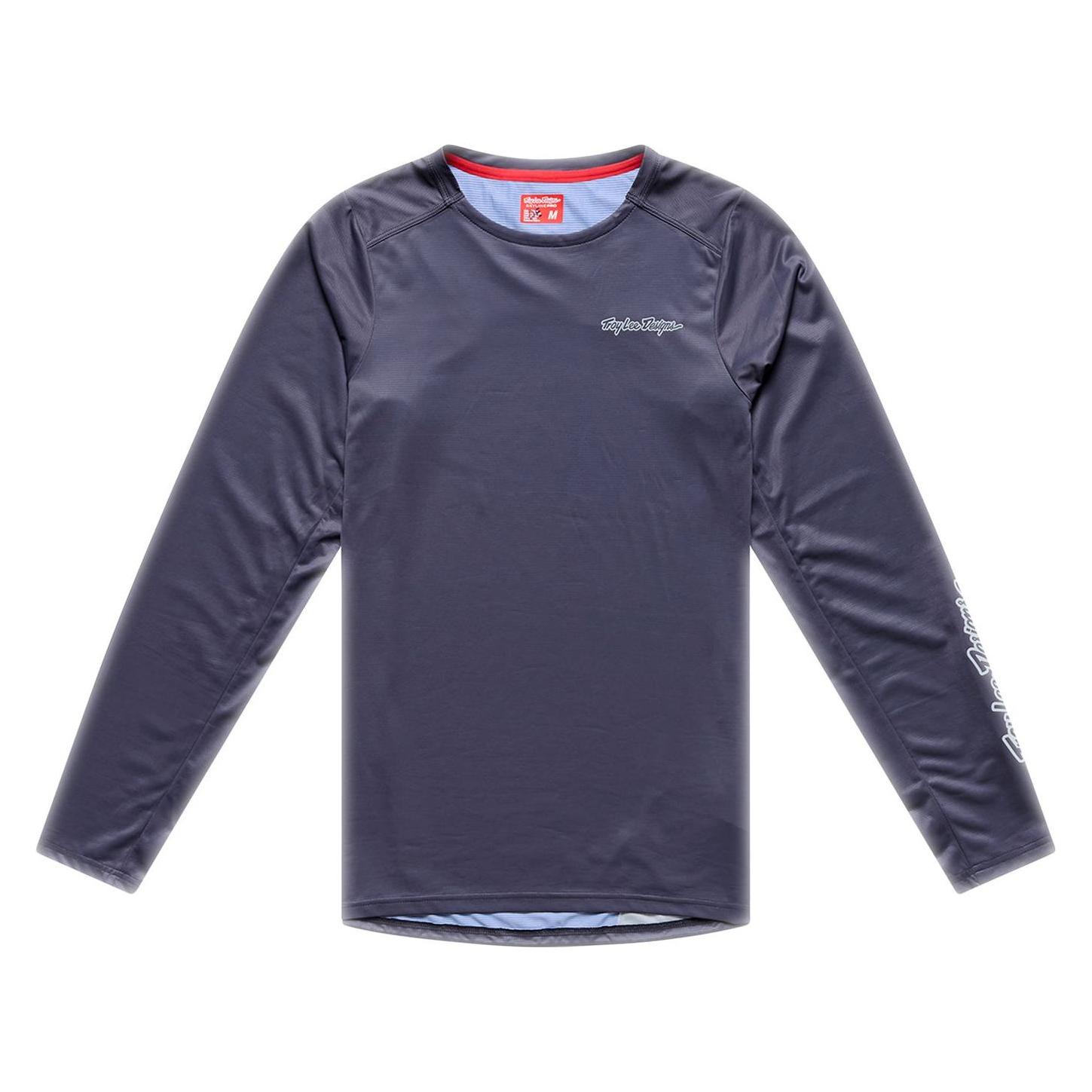 Troy Lee Designs Skyline Pro LS Jersey, Mono, carbon, XXL (XXL) (66558532)