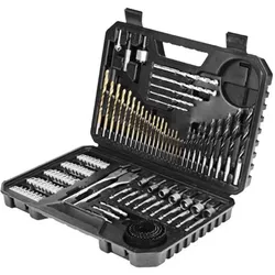 Bosch Home & Garden, Bohrereinsatz, V-Line Box, Bohrer- und Bit-Set, 103-teilig, Kegelsenker, Bithalter