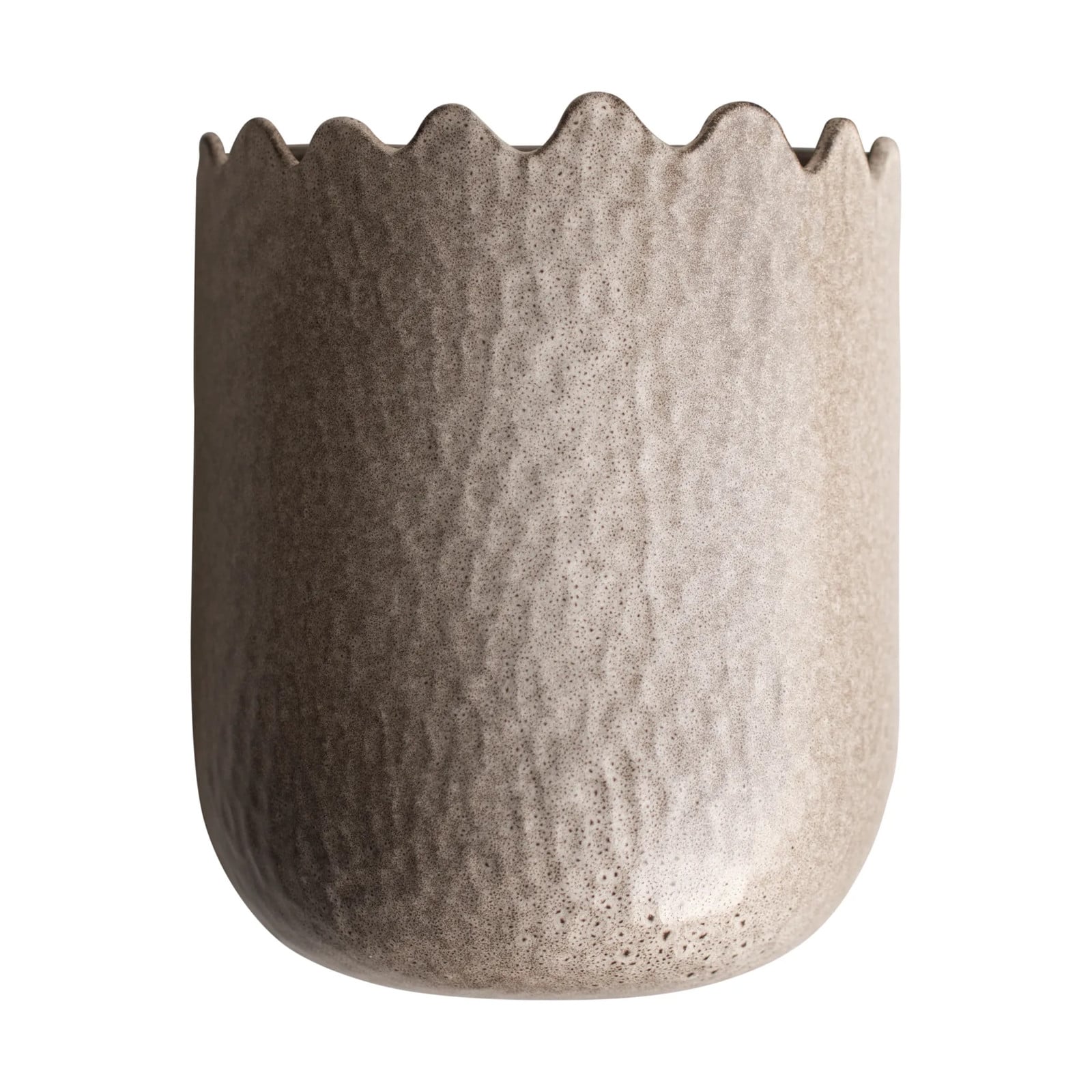 DBKD Flowery wandpot Beige 24 cm