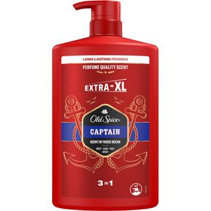Old-Spice Duschgel Captain 3in1, für Männer, Flasche, 1 Liter