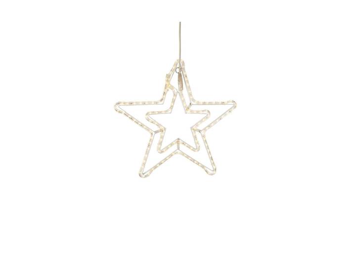 STT LED Stern Double Star , gelb, H: 54cm, Leuchten, LED Stern