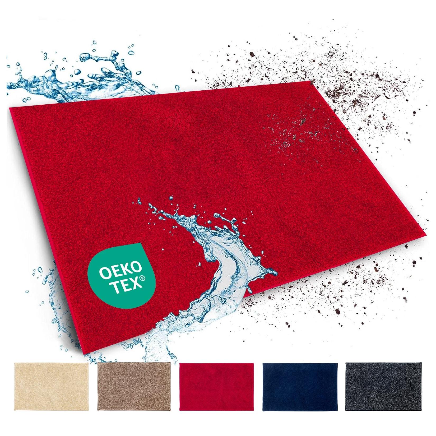 Floordirekt Schmutzfangmatte Nasa Rot