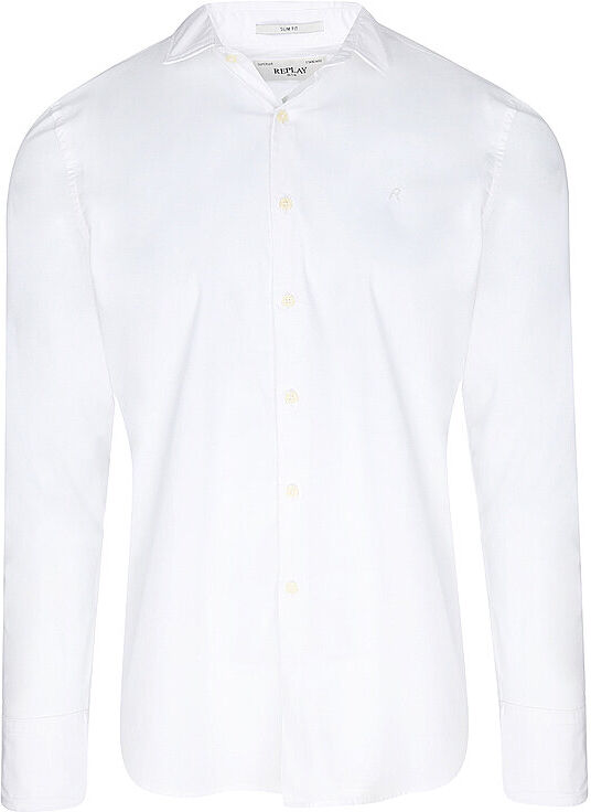 REPLAY Hemd Slim Fit weiss   L L