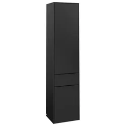 Villeroy und Boch Subway 3.0 Hochschrank C59101VL 40x171x36,2cm, Schanier rechts/Griff Volcano black, volcano black