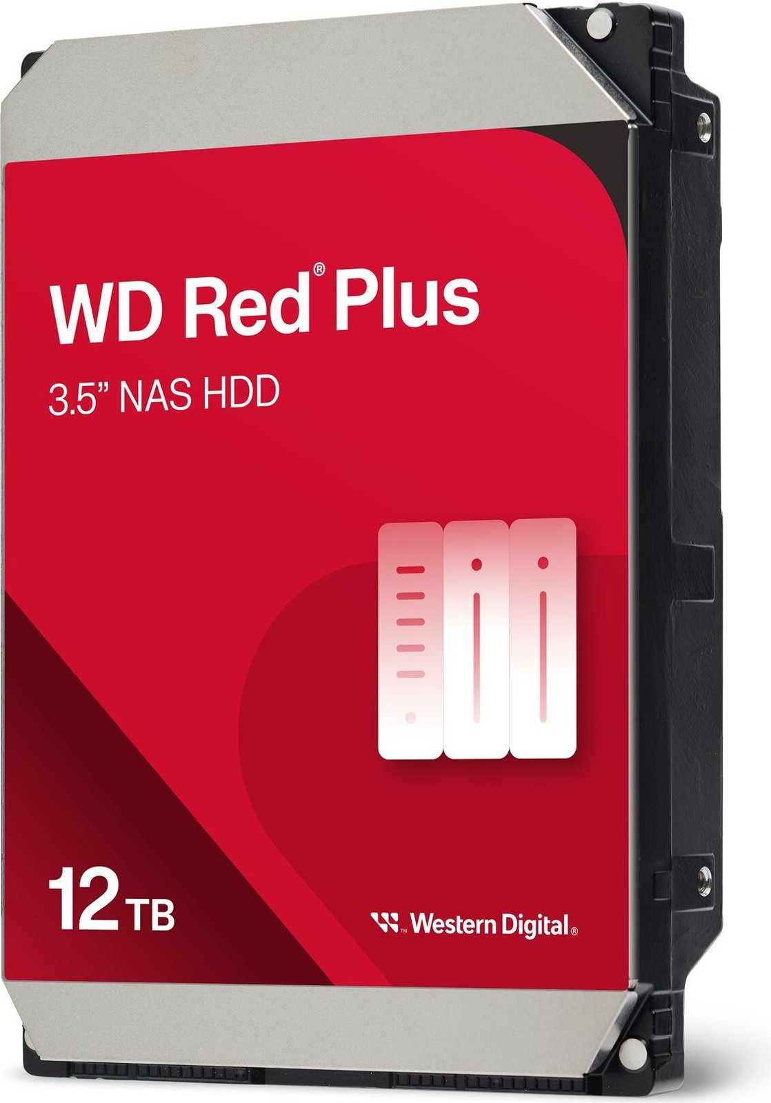 Western Digital Red Plus 3,5 inch 12TB SATA III Harde Schijf
