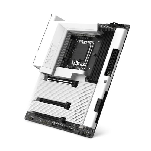 NZXT N7 Z890 Intel Z890 LGA 1851 ATX Moederbord - Wit