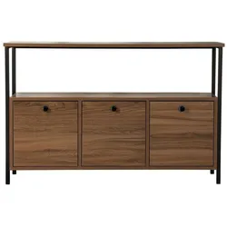 SIDEBOARD mit 3 Türen und 1 oberer Ablagefläche 120/29,5/77 cm