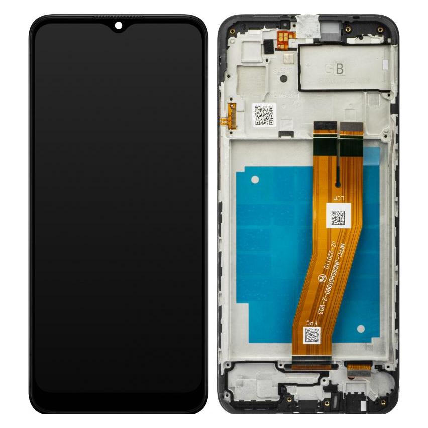 Samsung Display Unit für Galaxy A03 A035, F Version, Schwarz (Display) (58267932)