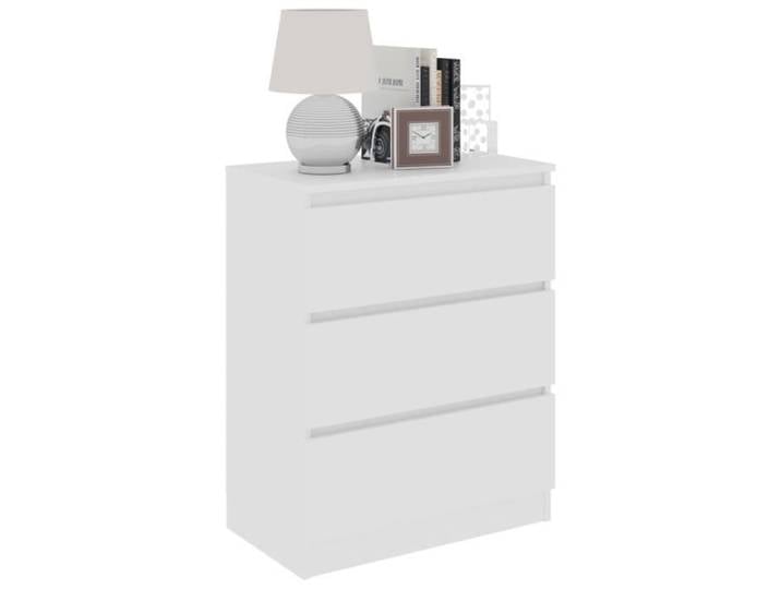 Chic - Buffet De Cuisine Contemporain - Buffet Bahut Armoire de cuisine Blanc 60x35x76 cm Aggloméré @402342