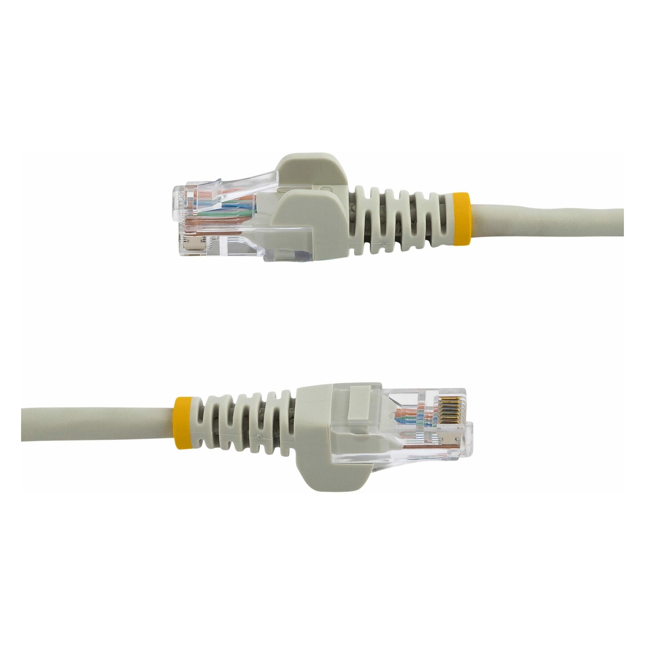StarTech 2m Gray Cat 5e Patch Cable (UTP, CAT5e, 2 m) (45PAT2MGR)