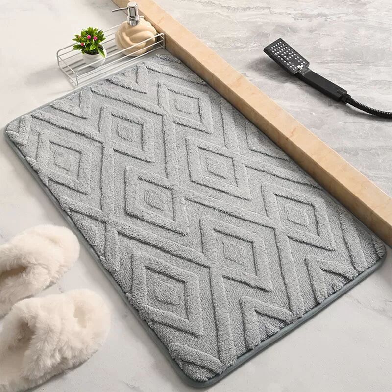 INF Tapis de bain, tapis de salle de bain absorbant antidérapant
