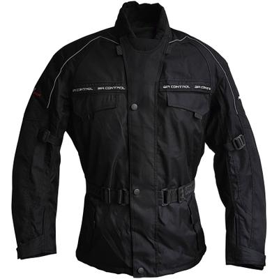 Motorradjacke ROLEFF "Reno" Gr. M, schwarz, Jacken, M, Obermaterial: 100% Polyester, mit Protektoren, 4 Taschen, 3 Belüftungslöcher