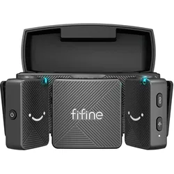 Fifine M9 Noise Cancelling Lavalier Microphone, Mikrofon