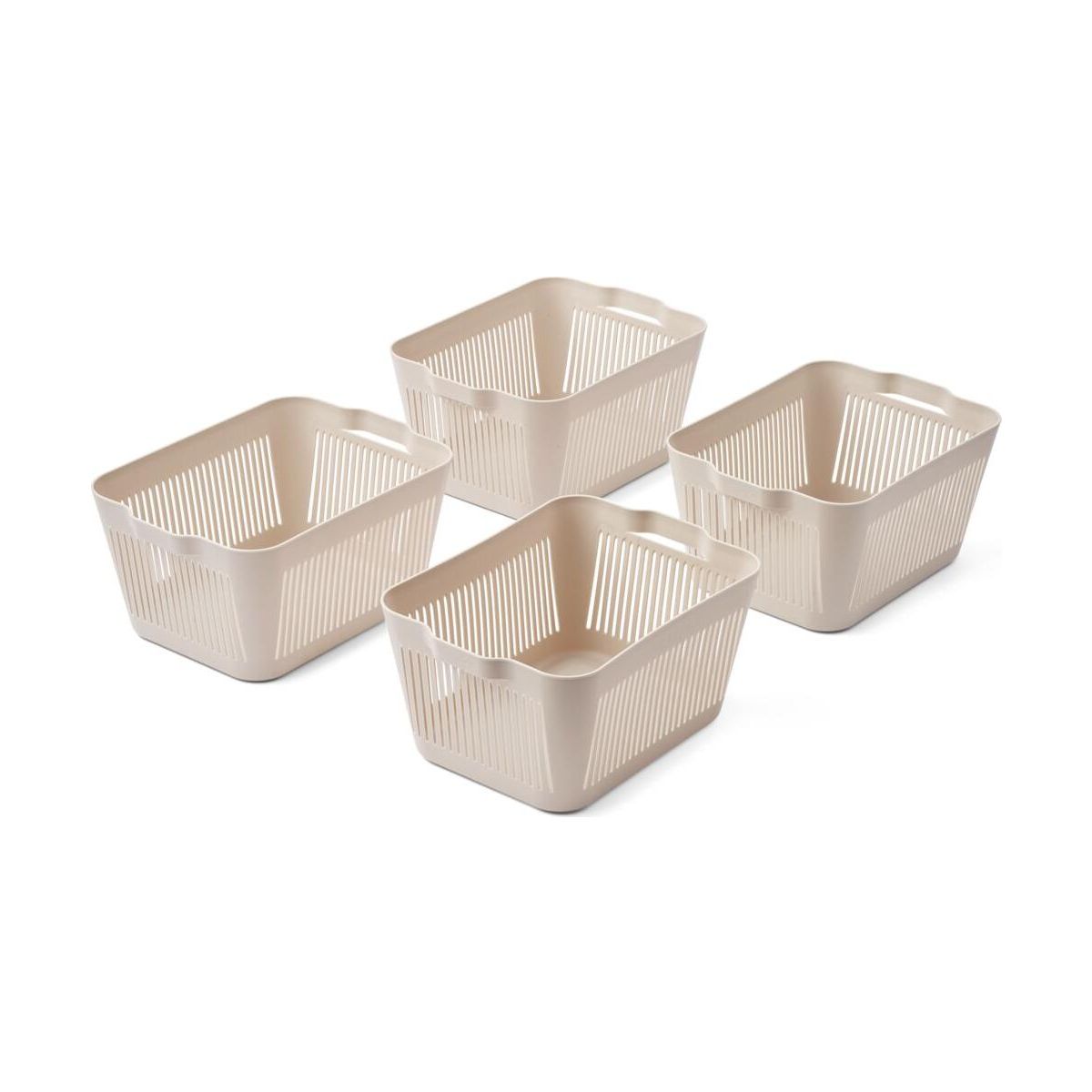 Liewood Makeeva Basket S 4-Pack sandy (5060) ONE SIZE LW17445-5060-ONE SIZE-CU