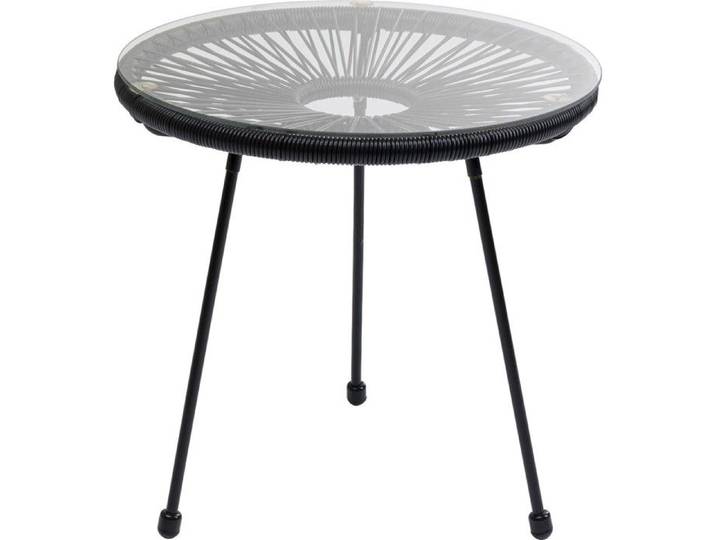 Table d'appoint Acapulco Mono noire Kare Design