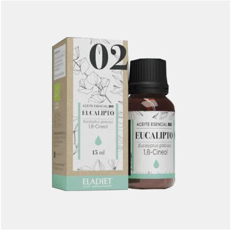 ELADIET 02 EUCALIPTO OLEO ESSENCIAL BIO 15ml