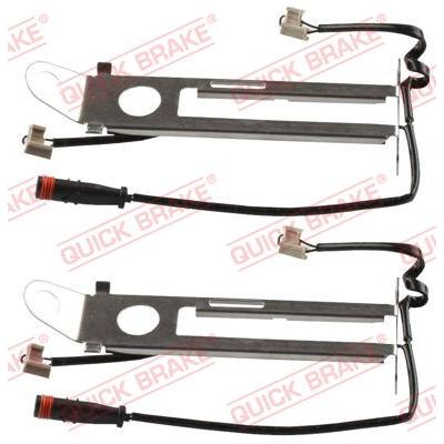 QUICK BRAKE Warnkontakt, Bremsbelagverschleiß WS 0236 A für MAN