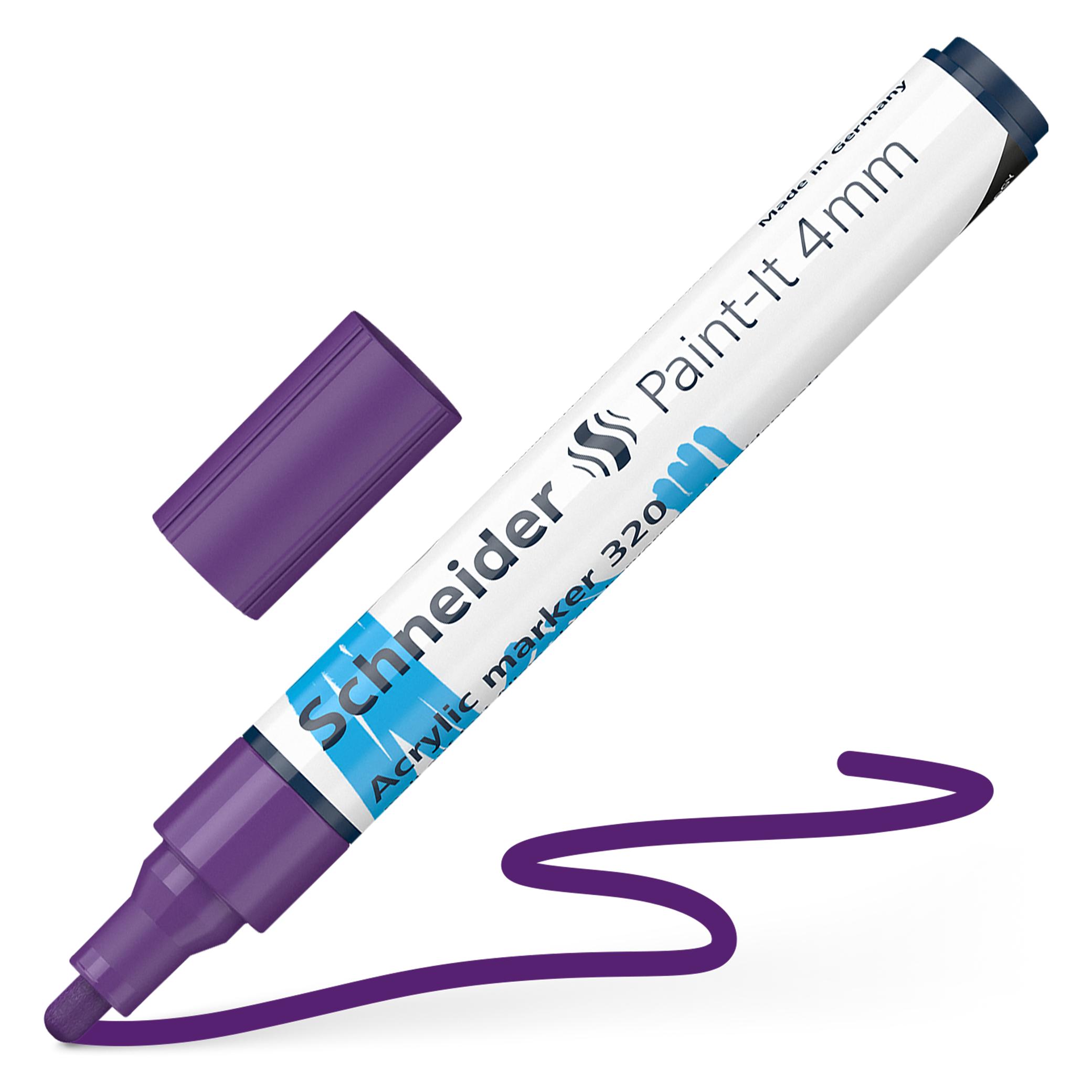 Schneider Acrylmarker Paint-It 320 4mm violett (1x) (120208)