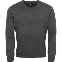 FootJoy Pullover Wool Blend V-Neck, anthrazit