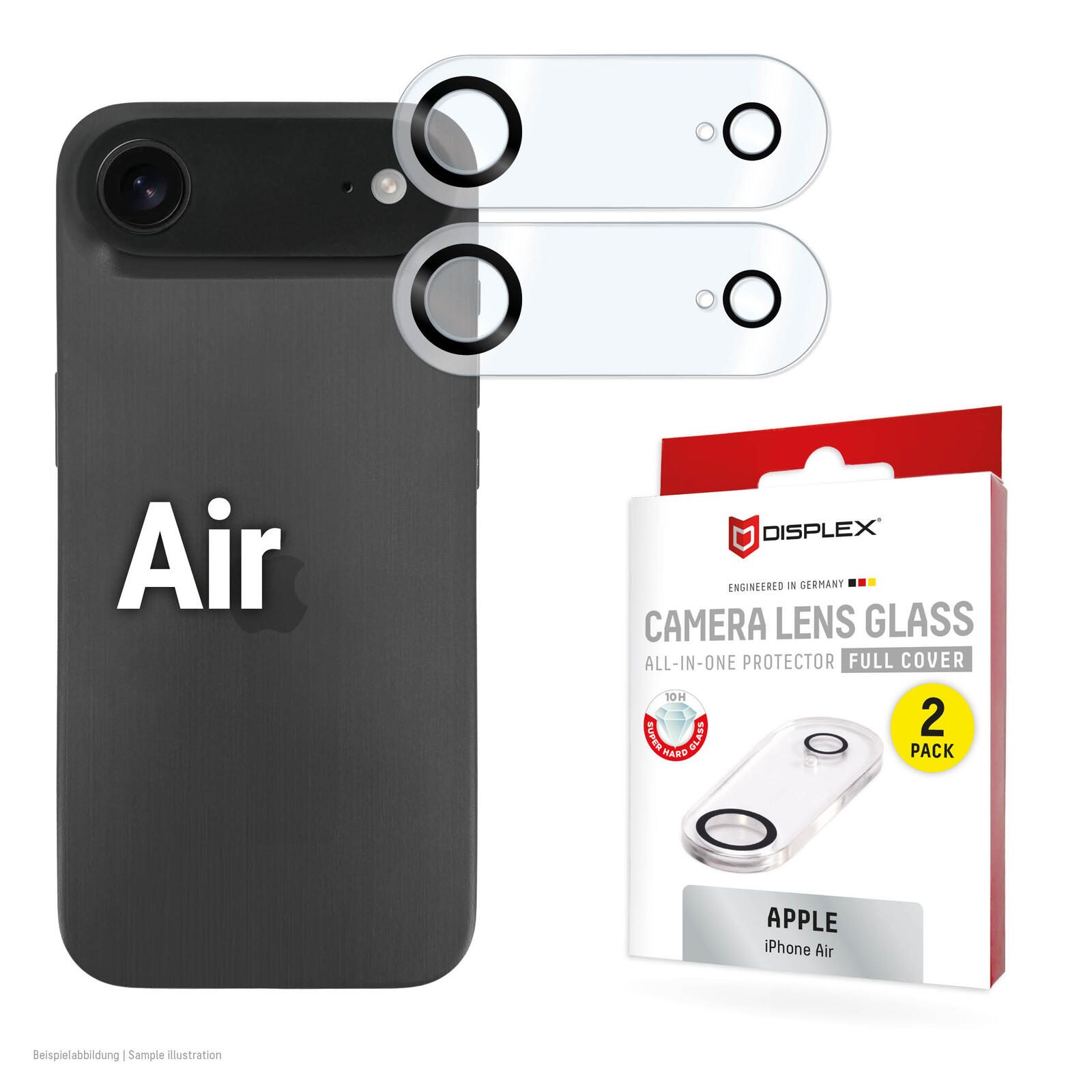 DISPLEX Kamera-Schutzglas Apple iPhone Air 02174