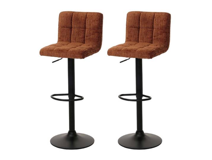 PROREGAL® Barhocker 2er Set mit Lehne drehbar in verschiedenen Ausführungen