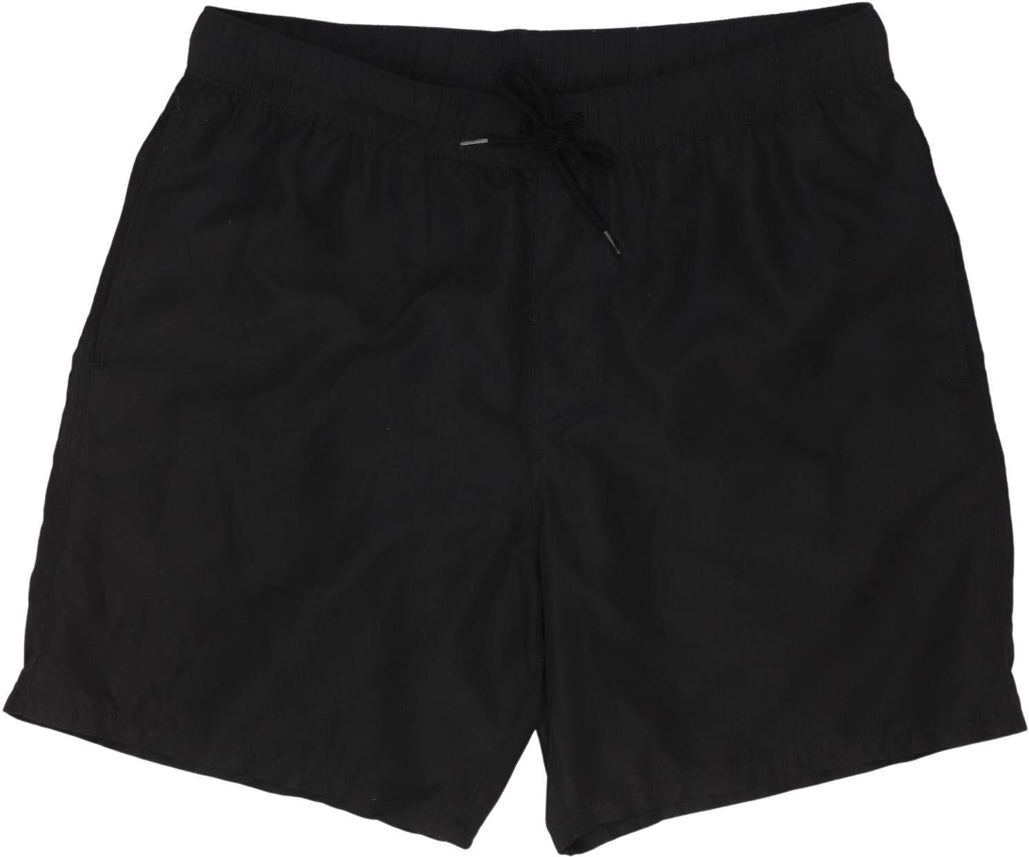 asos Herren Shorts, Schwarz, Gr. W34, Synthetik - Second Hand