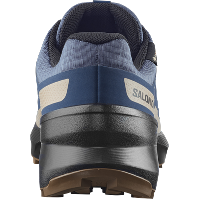 Trailrunningschuh SALOMON "SPEEDCROSS PEAK GTX", Herren, Gr. 41, blau (grisaille, spellbound, safari), Synthetik, Textil, Schuhe, für mehr Grip - wasserdicht