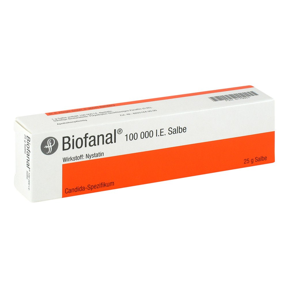 Dr. Pfleger Arzneimittel GmbH Biofanal 100000 i. E. Salbe 06179951