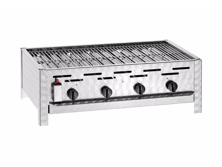 Blaser Trösch PROFI 4 Gastrobräter – Gasgrill – silber