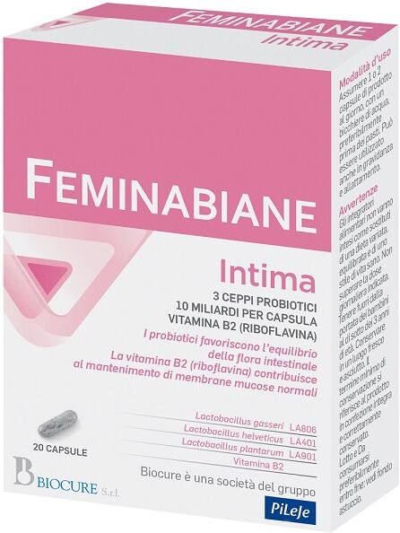 BIOCURE Srl Feminabiane Intima, 20 Capsule