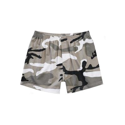 Boxershorts BRANDIT "Brandit Herren Boxershorts", Herren, Gr. 7XL, 1 Stk., grau (urban), 100% Baumwolle, Unterhosen