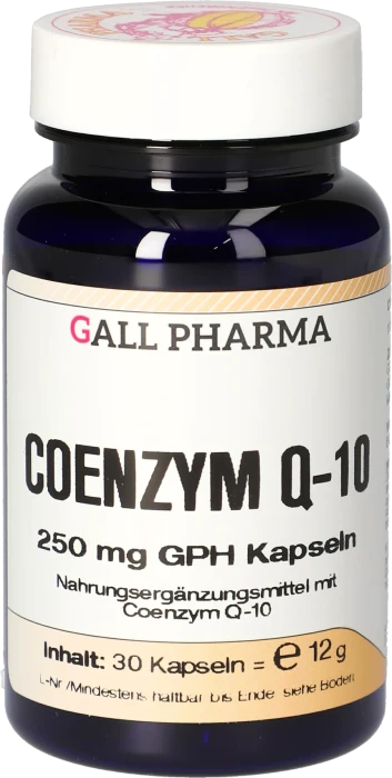 Coenzym Q10 250 mg GPH Kapseln 30 St