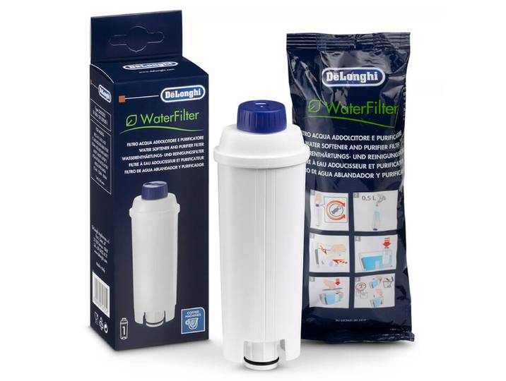 DELONGHI Accessoires Café, Filtre à Eau Adoucisseur, DLSC002, Blanc