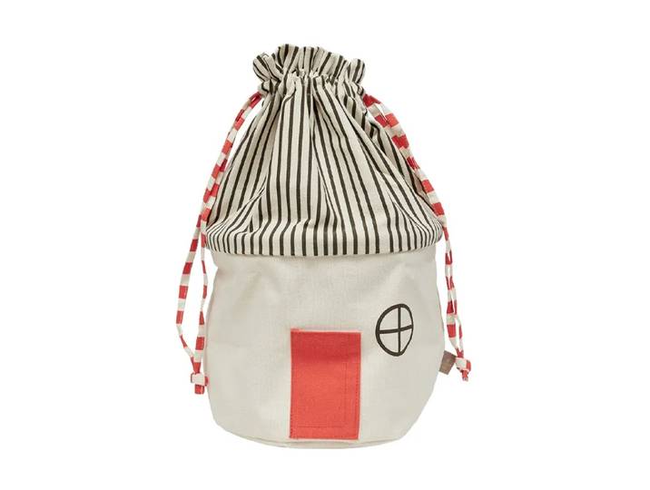 OYOY Panier de rangement Koya small Rouge cerise