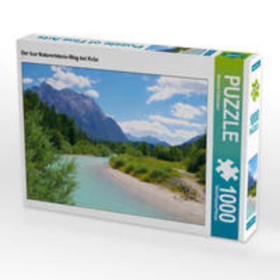 CALVENDO Puzzle Der Isar Naturerlebnis-Weg bei Krün 1000 Teile Lege-Größe 64 x 48 cm Foto-Puzzle Bild von Michaela Schimmack