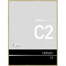 Nielsen Bilderrahmen C2 Aluminium Struktur Gold Matt / 60 x 80