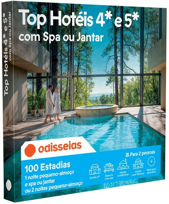 ODISSEIAS TOP HOTEIS COM SPA OU JANTAR